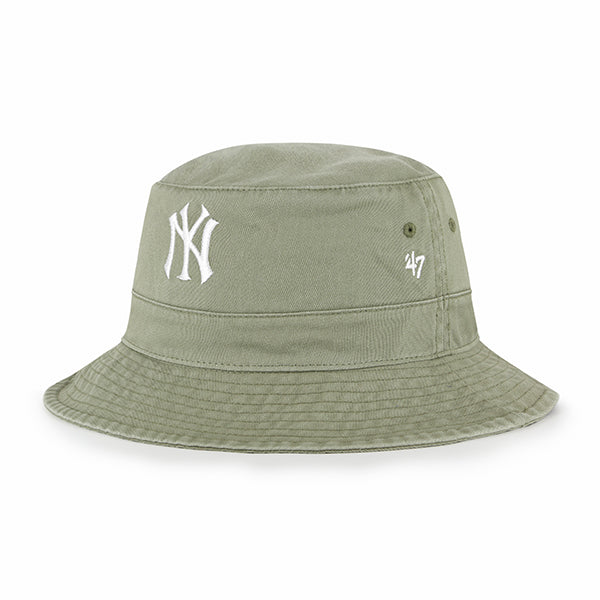 Pictured is this MLB New York Yankees ’47 BUCKET cap in green. 1