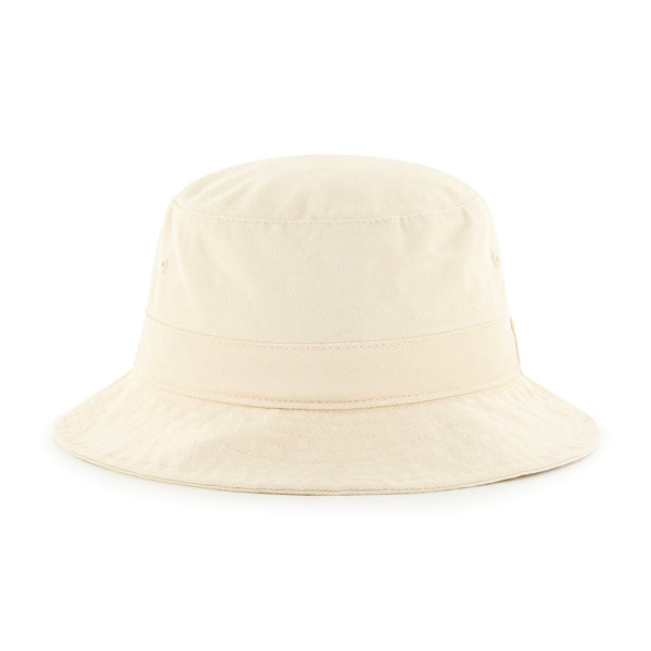 Pictured is this MLB New York Yankees ’47 BUCKET cap in natural. 2