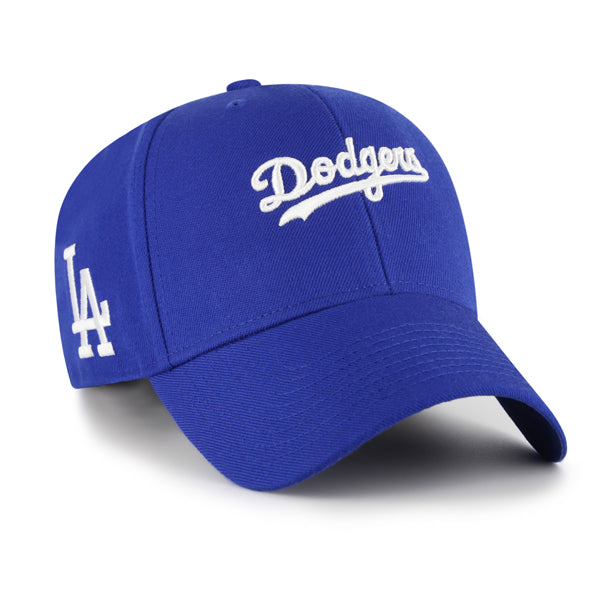 Pictured is this MLB Los Angeles Dodgers Ballpark Script Shot ’47 MVP cap in green. 1