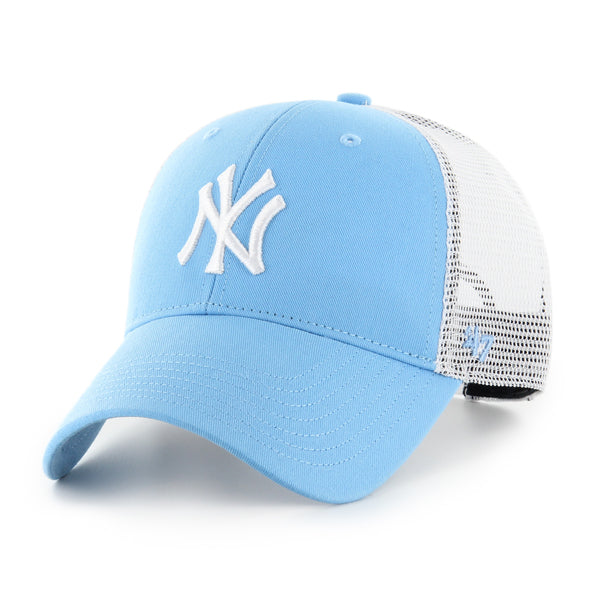 Pictured is this MLB New York Yankees Branson Kids ’47 MVP cap in blue. 1