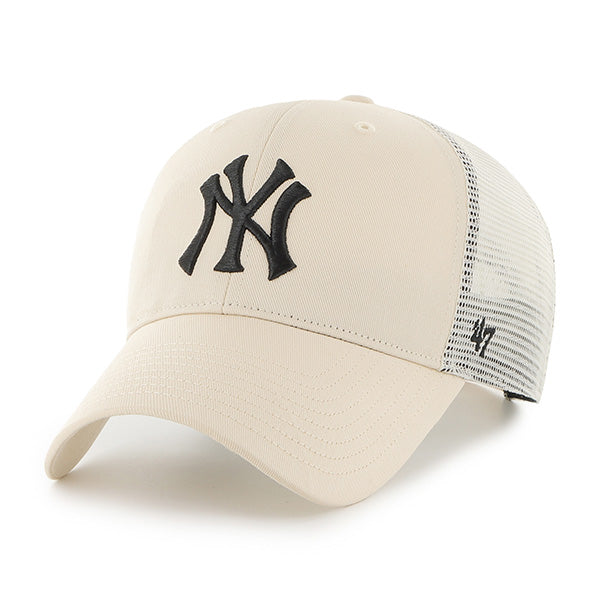 Pictured is this MLB New York Yankees Branson ’47 MVP cap in natural. 1