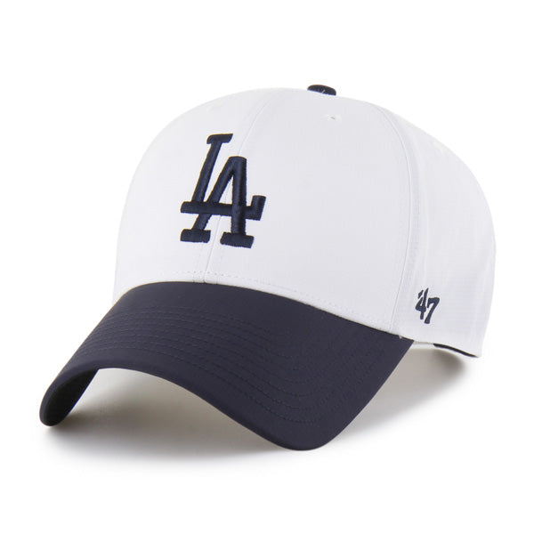 Pictured is this MLB Los Angeles Dodgers Brrr ’47 MVP cap in white. 1