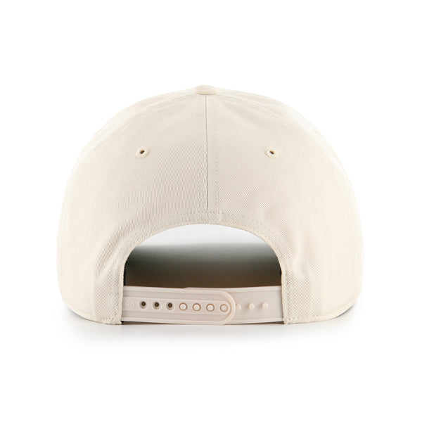 Pictured is this MLB Los Angeles Dodgers Brentwood Suede ’47 HITCH cap in natural. 2