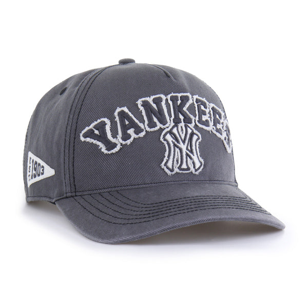 Pictured is this MLB New York Yankees Calderwood ’47 HITCH cap in charcoal. 1