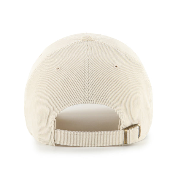 Pictured is this MLB Oakland Athletics Crosspatch Cord ’47 CLEAN UP cap in natural. 2