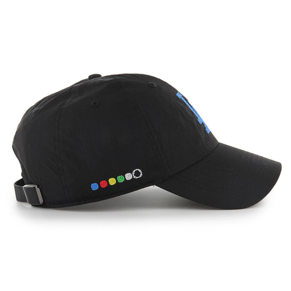 Pictured is this MLB Los Angeles Dodgers Eight Bit Hero ’47 CLEAN UP cap in black. 4