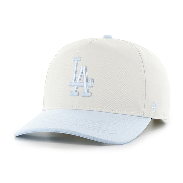 Pictured is this MLB Los Angeles Dodgers Two Tone '47 HITCH cap in natural. 1