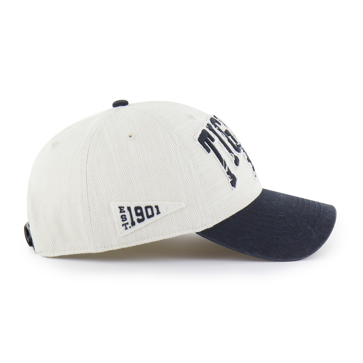Pictured is this MLB Detroit Tigers Groten ’47 MVP cap in white & black. 4