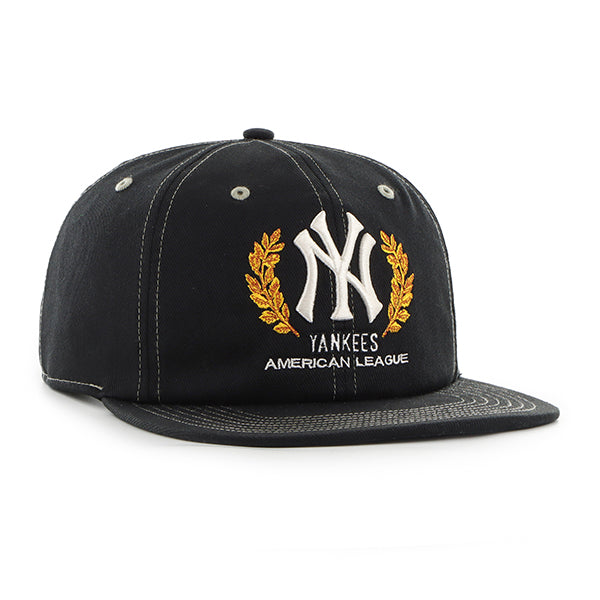 Pictured is this MLB New York Yankees Keepsake ’47 CAPTAIN cap in black. 3