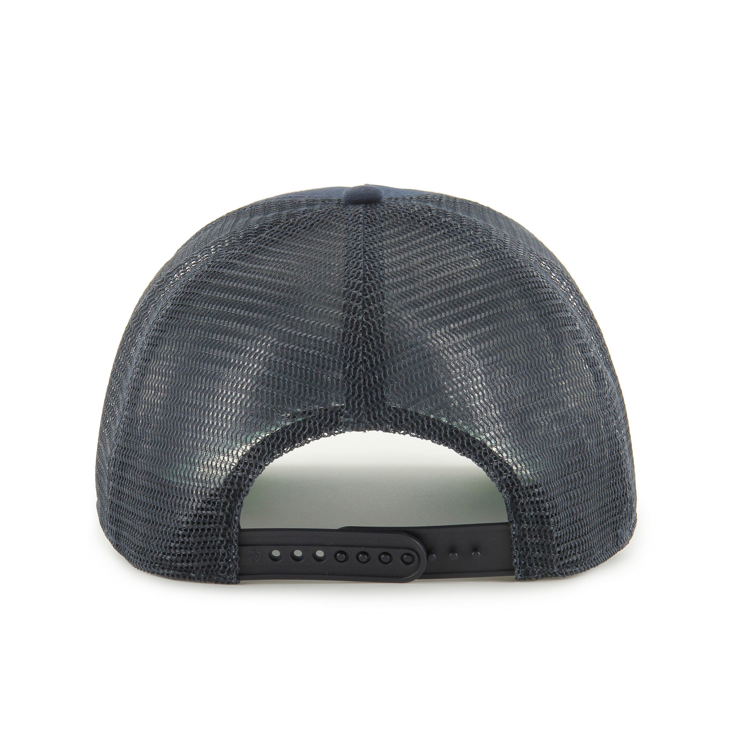 Pictured is this MLB Boston Red Sox Mesh ’47 HITCH cap in navy. 2