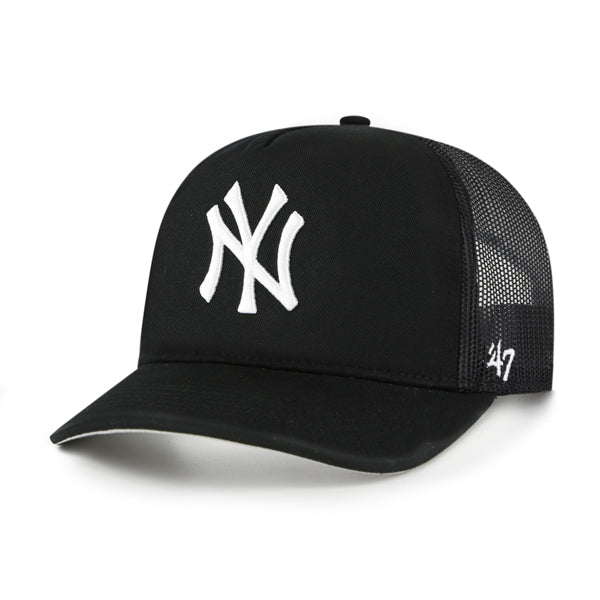 Pictured is this MLB New York Yankees Mesh ’47 HITCH cap in black. 1