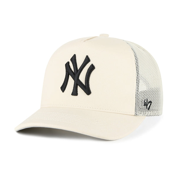 Pictured is this MLB New York Yankees Mesh ’47 HITCH cap in natural. 1