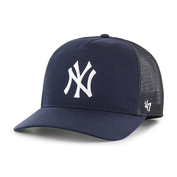 Pictured is this MLB New York Yankees Mesh ’47 HITCH cap in navy. 1