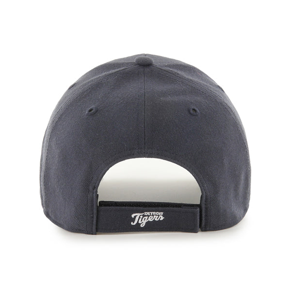 Pictured is this MLB Detroit Tigers ’47 MVP cap in navy. 2