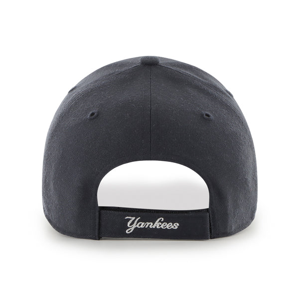 Pictured is this MLB New York Yankees ’47 MVP cap in navy. 2