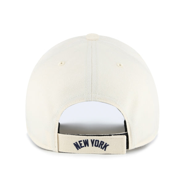 Pictured is this MLB New York Yankees Two Tone ’47 MVP cap in natural. 2