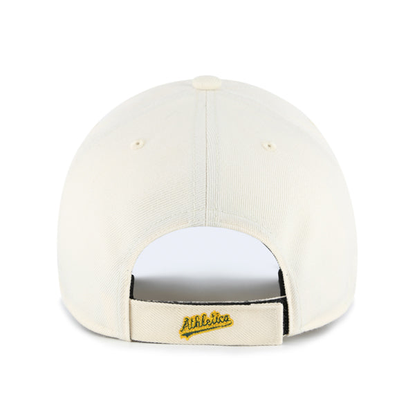 Pictured is this MLB Oakland Athletics Two Tone ’47 MVP cap in natural. 2