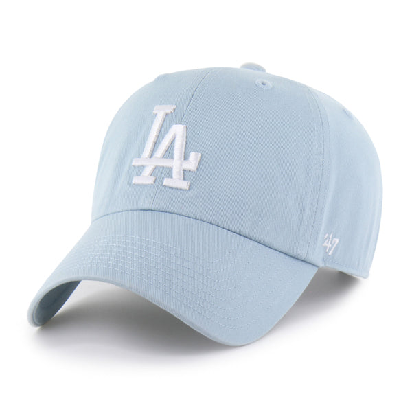 Pictured is this MLB Los Angeles Dodgers ’47 CLEAN UP cap in medium blue. 1