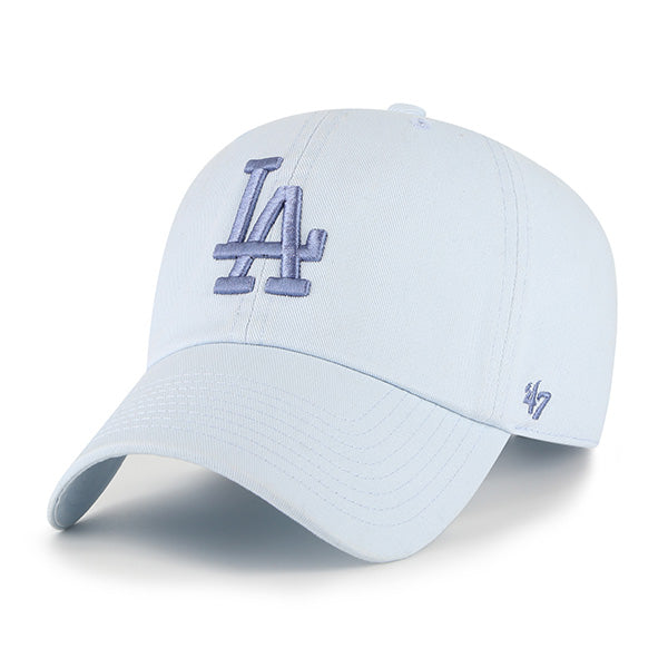 Pictured is this MLB Los Angeles Dodgers ’47 CLEAN UP cap in digital blue. 1