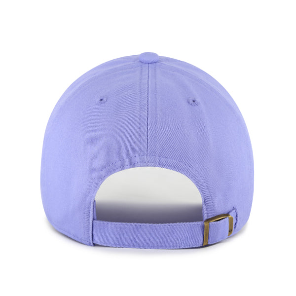 Pictured is this MLB New York Yankees ’47 CLEAN UP cap in pastel purple. 2
