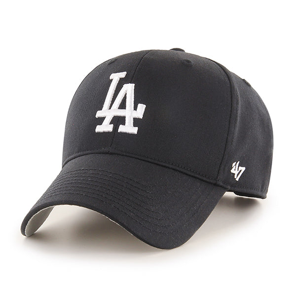 Pictured is this MLB Los Angeles Dodgers Raised Kids ’47 MVP cap in black. 1