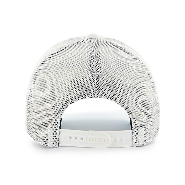 Pictured is this MLB Los Angeles Dodgers Soft Glow Script ’47 OFFSIDE DT cap in natural. 2