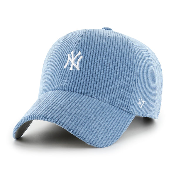 Pictured is this MLB New York Yankees Base Runner Cord ’47 CLEAN UP cap in brown. 1