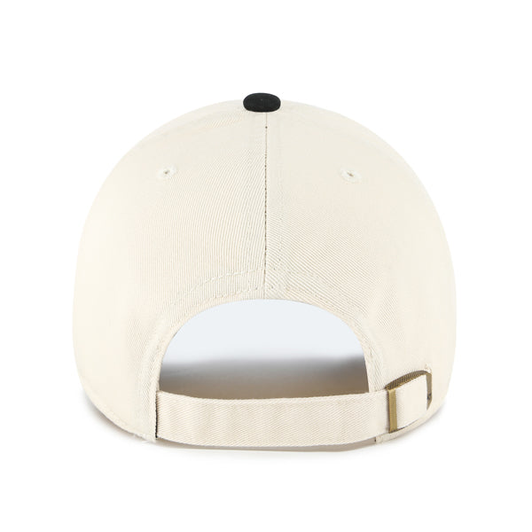 Pictured is this MLB New York Yankees Windham ’47 CLEAN UP cap in natural. 2