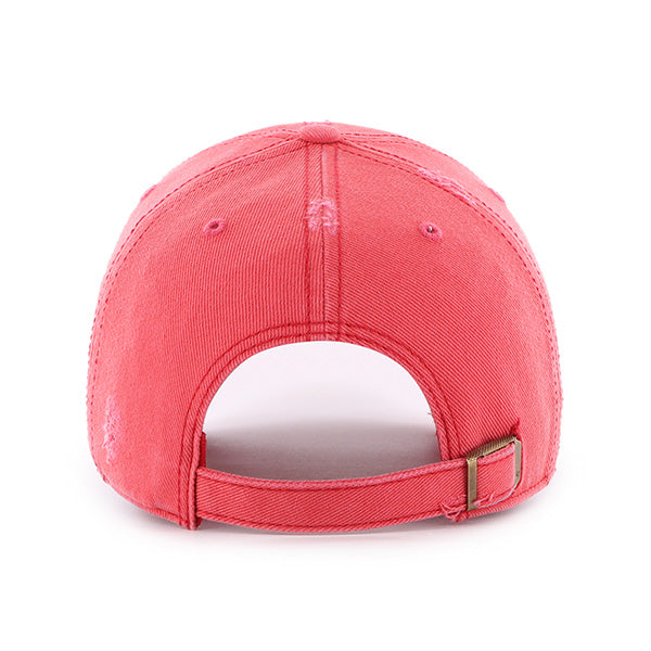 Pictured is this MLB Philadelphia Phillies Weathered ’47 CLEAN UP cap in red. 2