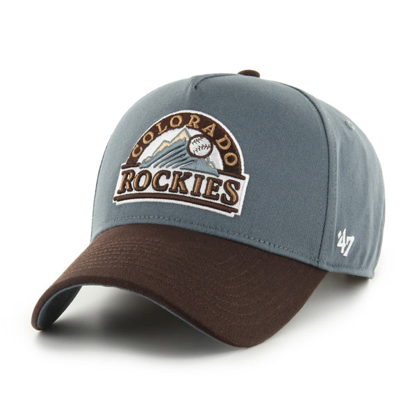 Pictured is this MLB Colorado Rockies Sure Shot ’47 MVP cap in green. 2