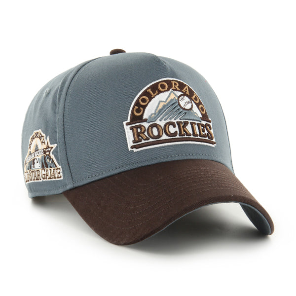 Pictured is this MLB Colorado Rockies Sure Shot ’47 MVP cap in green. 1