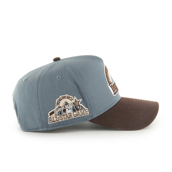 Pictured is this MLB Colorado Rockies Sure Shot '47 MVP cap in green. 4