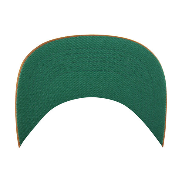 Pictured is this MLB Philadelphia Phillies Break Wood Suede '47 HITCH cap in dark red. 4