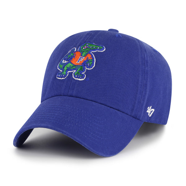 Pictured is this Collegiate Florida Gators ’47 CLEAN UP cap in blue. 1