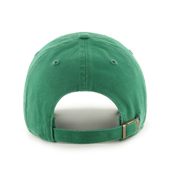 Pictured is this Collegiate Notre Dame Fighting Irish ’47 CLEAN UP cap in kelly green. 2