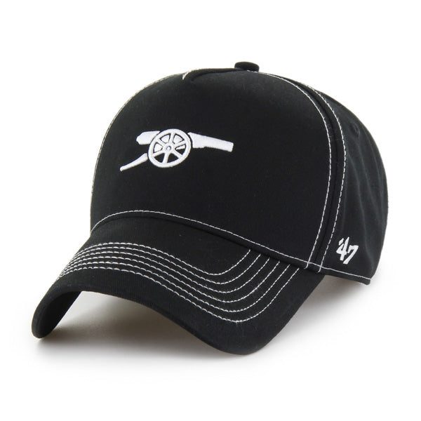 Pictured is this Arsenal FC Contrast Stitch ’47 MVP cap in black. 1