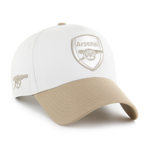 Pictured is this Arsenal FC Sure Shot ’47 MVP cap in natural. 1