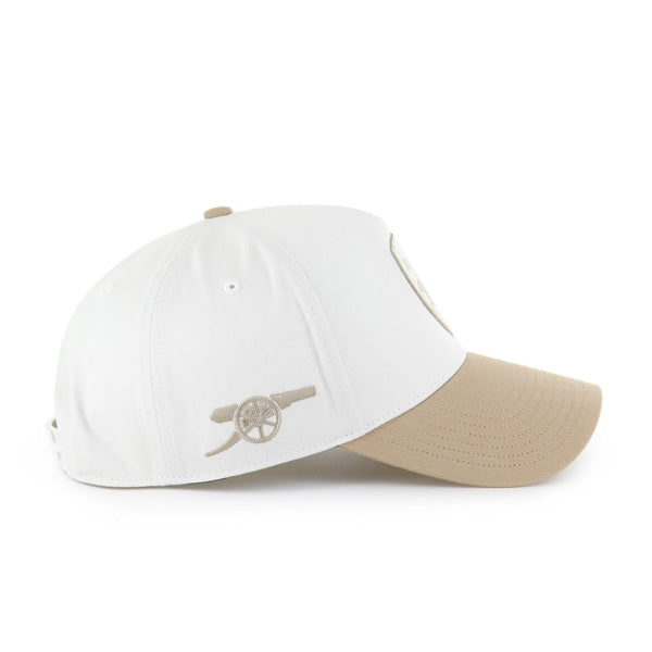 Pictured is this Arsenal FC Sure Shot ’47 MVP cap in natural. 4