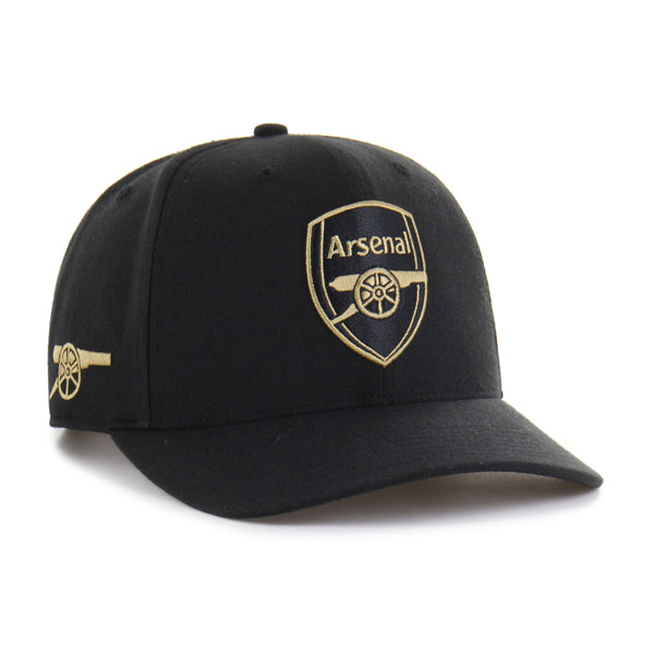 Pictured is this Arsenal FC Sure Shot ’47 MVP cap in black. 1