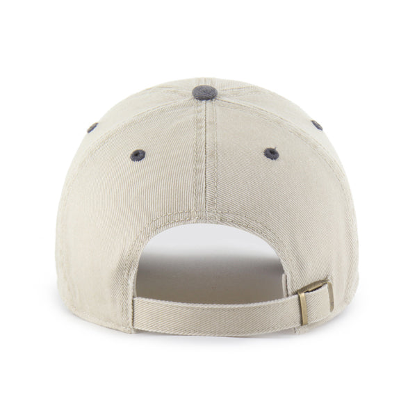 Pictured is this NFL Las Vegas Raiders Breaking Trail ’47 CLEAN UP cap in natural. 2