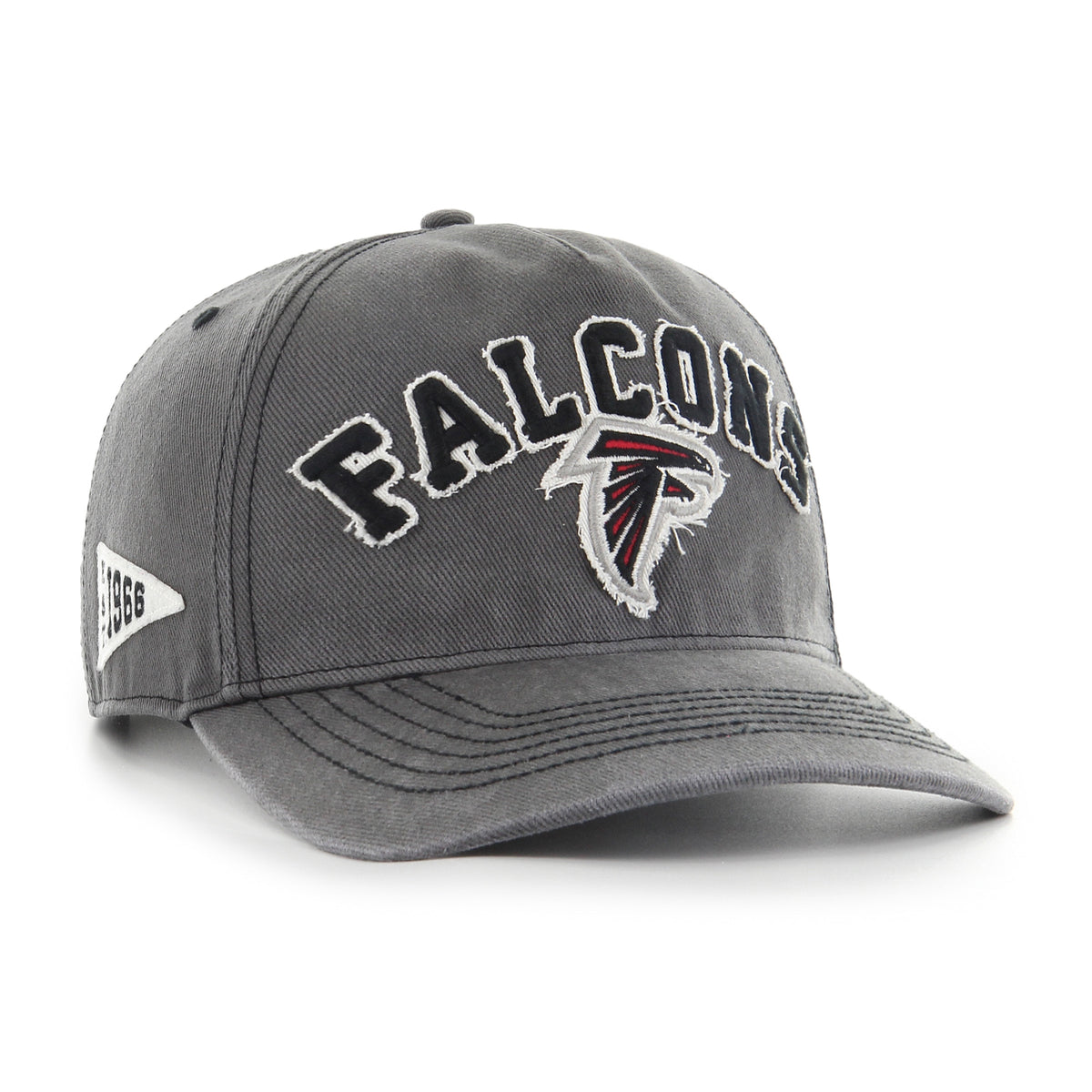 Pictured is this NFL Calderwood Atlanta Falcons ’47 HITCH RF cap in grey. 2