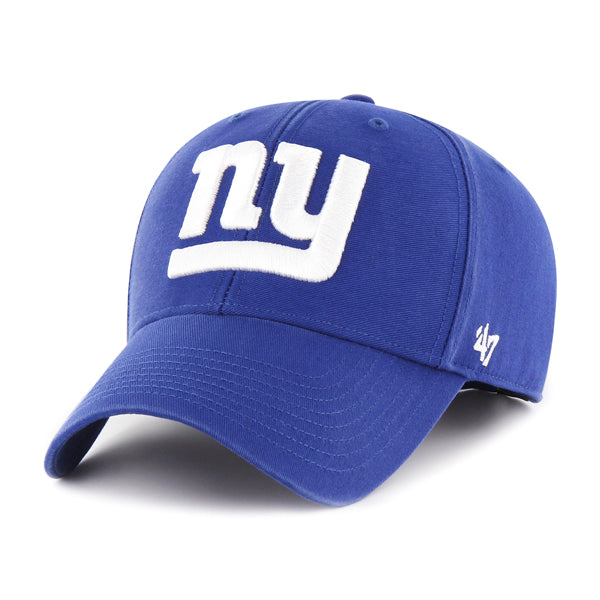 Pictured is this NFL New York Giants Legend ’47 MVP cap in blue. 1