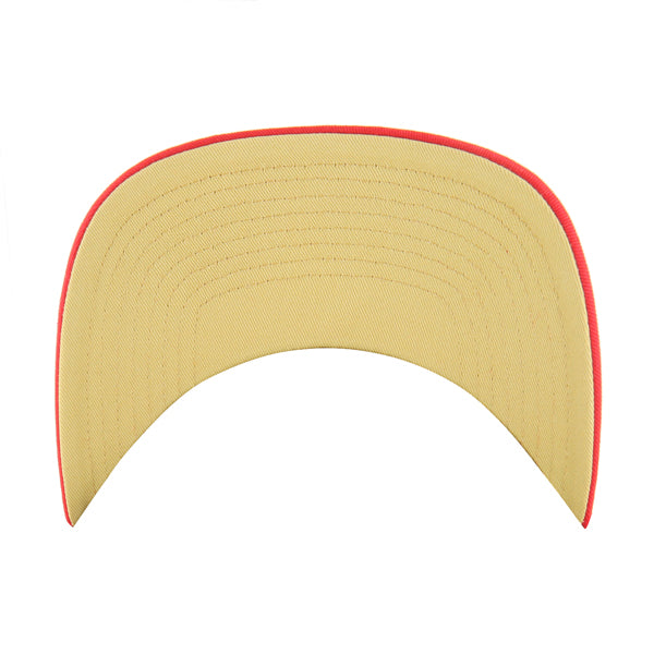 Pictured is this NFL Hardline San Francisco 49ers ’47 TRUCKER cap in red. 3
