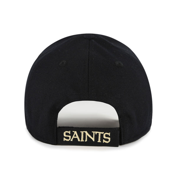 Pictured is this NFL New Orleans Saints ’47 MVP cap in black. 2