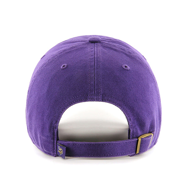 Pictured is this NFL Minnesota Vikings ’47 CLEAN UP cap in purple. 2
