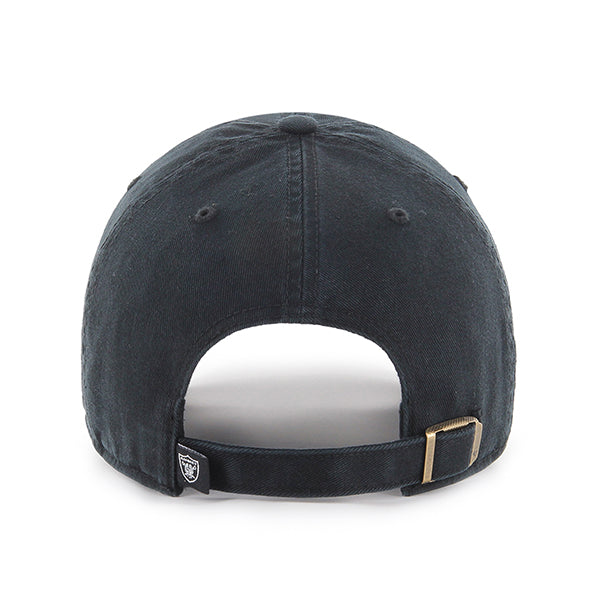 Pictured is this NFL Las Vegas Raiders ’47 CLEAN UP cap in black. 2