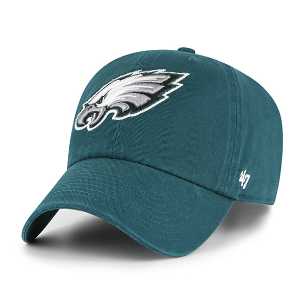Pictured is this NFL Philadelphia Eagles ’47 CLEAN UP cap in green. 1