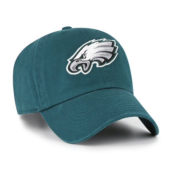 Pictured is this NFL Philadelphia Eagles ’47 CLEAN UP cap in green. 2