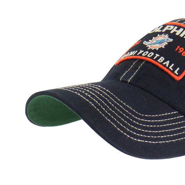 Pictured is this NFL Miami Dolphins ’47 CLEAN UP cap in black. 3