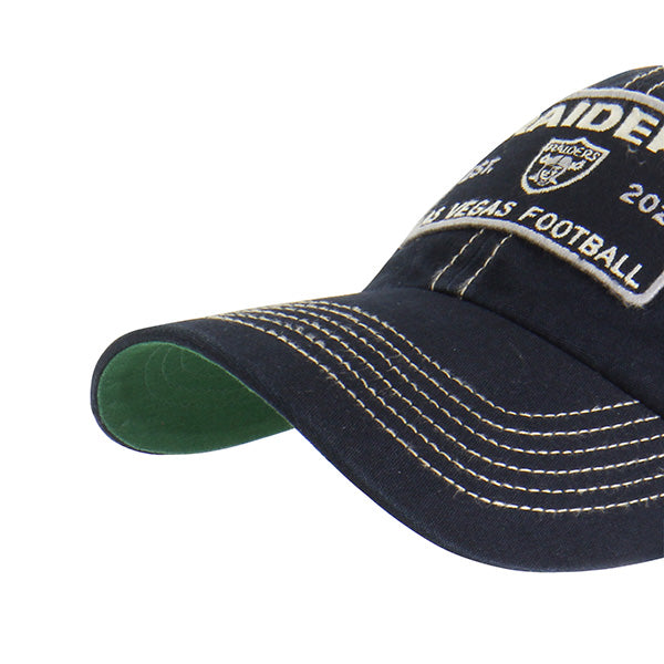 Pictured is this NFL Las Vegas Raiders ’47 CLEAN UP cap in black. 4